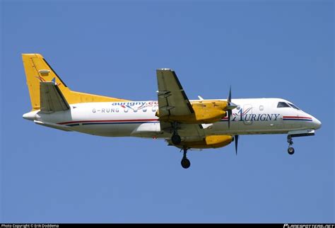 G RUNG Aurigny Saab 340A Photo By Erik Doddema ID 054900