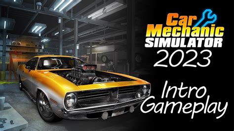 Car Mechanic Simulator Intro gameplay 2023(part - 1) - YouTube