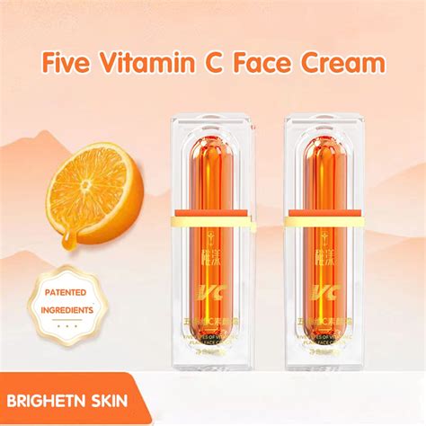 Five Vitamin C Natural Makeup Cream G Plain Face Cream Skin