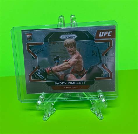 Paddy Pimblett Panini Prizm Ufc Chrome Rookie Rc Card Lightweight