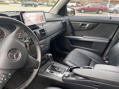 Upgraded Interior Trim Hexagonal Vinyl Wrap And Touchscreen On A