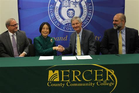 Georgian Court Mercer County Community College Launch Dual Admissions