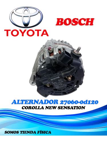 Alternador Bosch Toyota Corolla New Sensation D Repuestosve