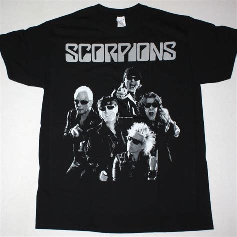 Scorpions Rock Band T Shirts Roupas