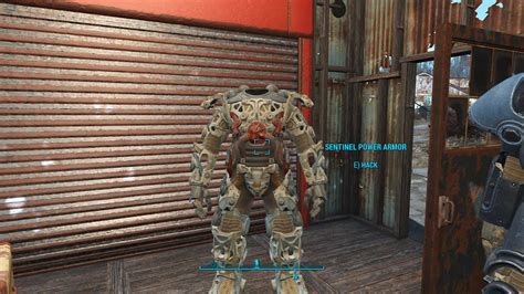 I Gave My Sentinel Power Armor The Bfg 9000 And It Won T Stop Emitting A Sound From It Both Are