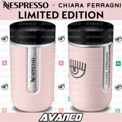 Nespresso X Chiara Ferragni Nomad Travel Mug Insulated Coffee Cup