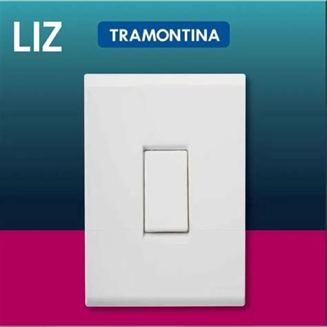 Kit Conjuntos De Interruptor Simples Liz A V X Branco