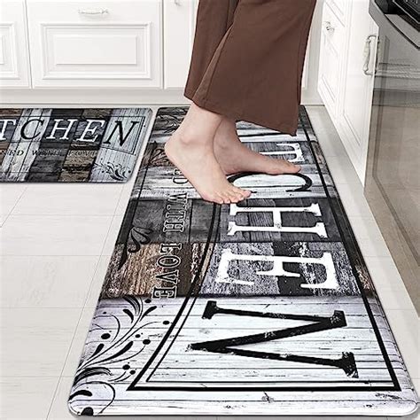 Amazon Collive Anti Fatigue Kitchen Mat Pcs Non Skid Waterproof