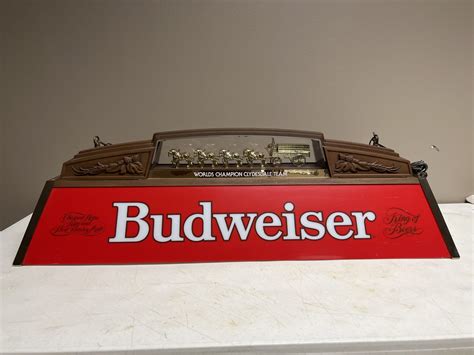 Budweiser Pool Table Light at Dallas 2022 as Z338 - Mecum Auctions