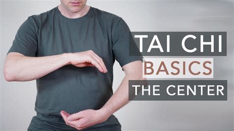 Tai Chi Basics For Beginners Center Leads The Body YouTube