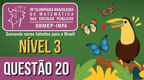 Obmep N Vel Quest O Primeira Fase Gabarito Em Um Torneio De