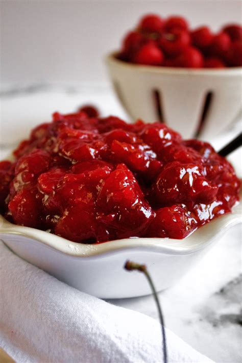 Tart Cherry Pie Filling — Poetry & Pies