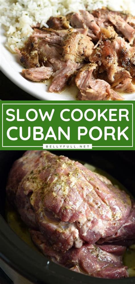 Slow Cooker Cuban Pork | Slow cooker cuban pork, Slow cooker pork, Slow ...