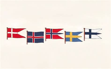 A brief history of the scandinavian and nordic flags – Artofit