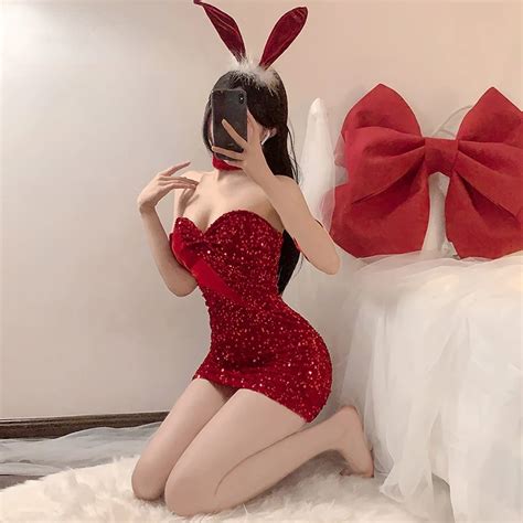 Pelu Erotik Kost Mler Tatl Niforma G Naha Kawaii Bunny K Z Cosplay Kad