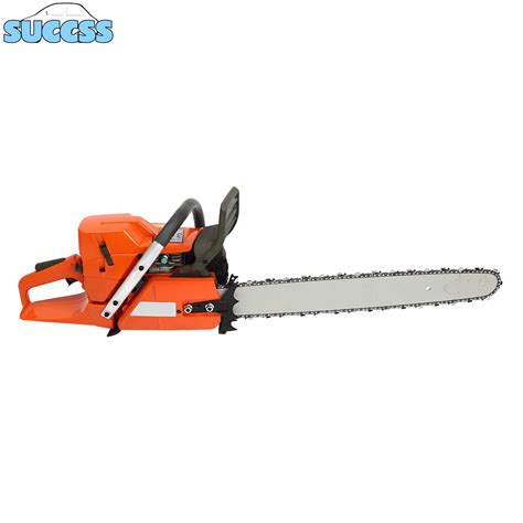 Cc Gasoline Chainsaw Cutting Wood Gas Sawing Crankcase Chain