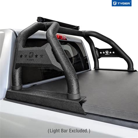 Tyger Sport Bar Fit 2005 2023 Toyota Tacoma Light Mount Roll Bar