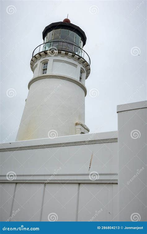 Oregon Lighthouses on the Pacific Coast, America, USA. Stock Image ...