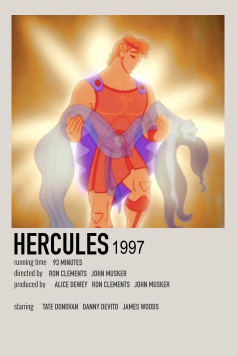 Hercules Poster | Movie posters minimalist, Film posters minimalist ...