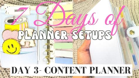 Social Media Content Planner Setup Medium Kikki K 7 Days Of Planner