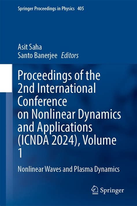 알라딘 Proceedings of the 2nd International Conference on Nonlinear