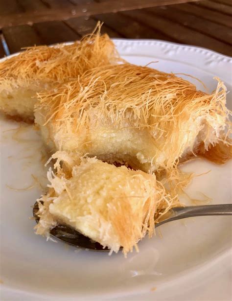 Galaktoboureko With Kataifi Greek Custard And Shredded Phyllo Pie