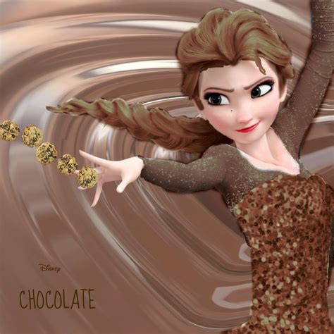 Chocolate The Chocolate Queen Frozenelsa Disney Frozen Elsa Disney