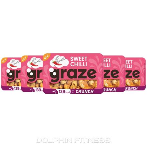 Graze Sweet Chilli Crunch 9 X 31g