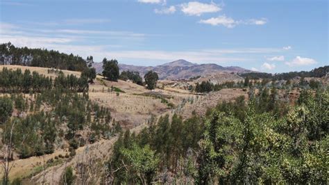 Panoramic View of the Peruvian Highlands Near Cusco Stock Photo - Image ...