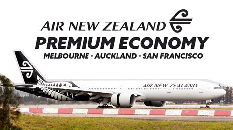 Air New Zealand Premium Economy Melbourne To San Francisco Sf