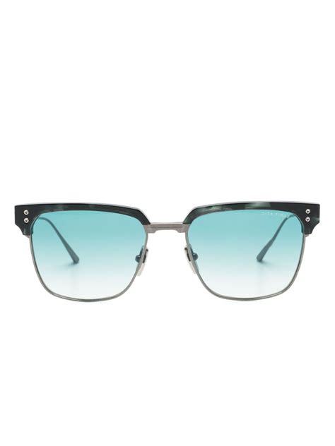 Dita Eyewear Sonnenbrille Mit Eckigem Gestell Silber FARFETCH DE