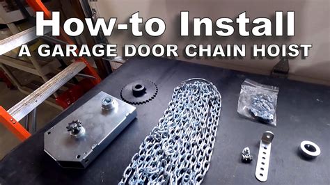 Garage Door Chain Hoist Installation Instructions | Dandk Organizer