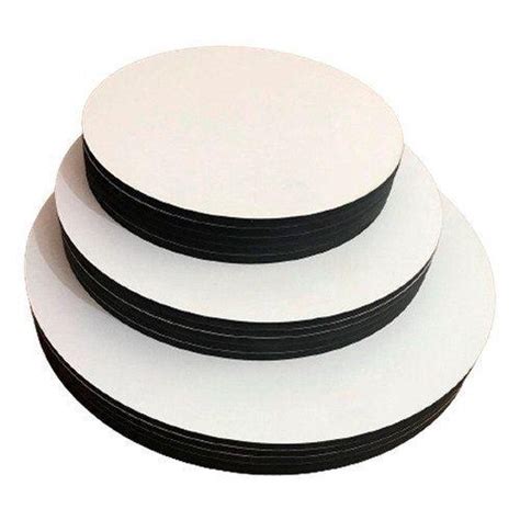 Cake Board MDF 35cm Kit 10 Unidades 6mm Cakeboard Tabuleiro Bolo Cake