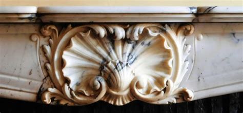 Louis Xv Fireplace In Paonazzo Marble Ca Antique Fireplaces