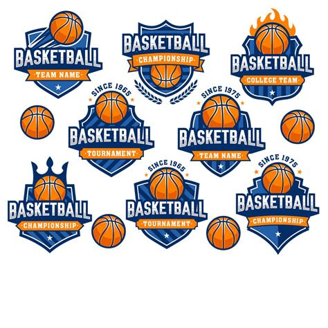 Basketball Logo Templates - Etsy