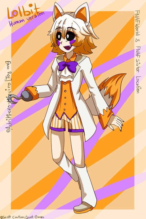 Lolbit Human Fnaf By Adrikoneko On Deviantart