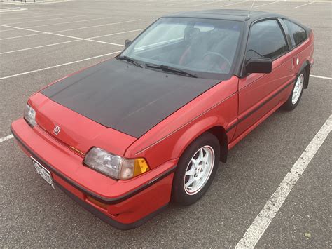 Sold No Reserve 1987 Honda Civic CRX Si Hatchback Hemmings