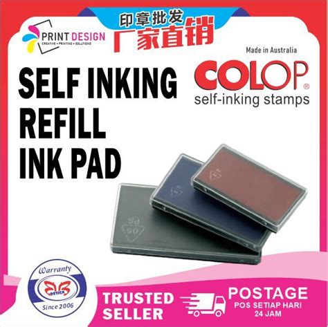 Colop Replacement Ink Pad P P P P Rectangular Spare Ink Pad