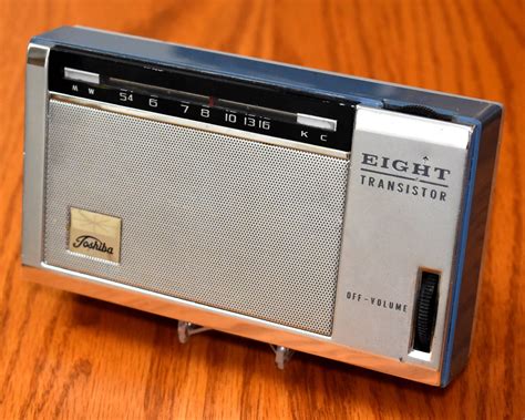 Vintage Toshiba Transistor Radio Model Tm Am Band Flickr