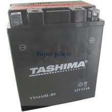 Super Pile Batterie Agm Tashima V A Ytx Ahlbs