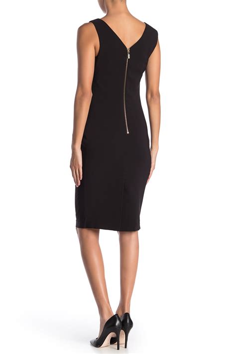 Laundry By Shelli Segal Core Asymmetrical Sheath Dress Nordstrom Rack