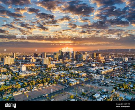 Phoenix, Arizona, USA Downtown Skyline Aerial Stock Photo - Alamy