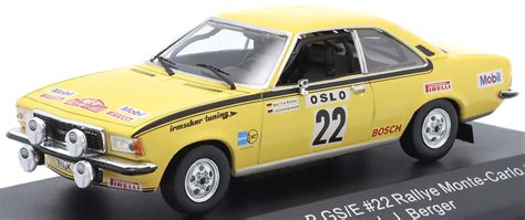 Opel Commodore B GS E Rally Monte Carlo 1973 22 Rohrl Berger 1 43