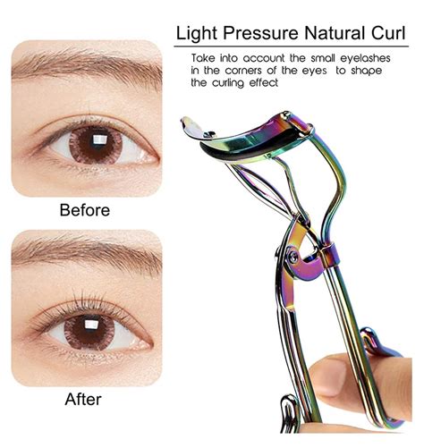 Heated Eyelash Curler Tools Set Bling Eye Lash Curler With Private