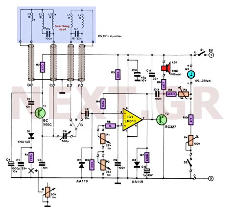 Metal Detector Circuit Pulse Induction Metal Detectors