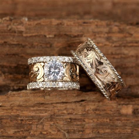 Wedding Sets Western Wedding Rings Sets Western Wedding Rings