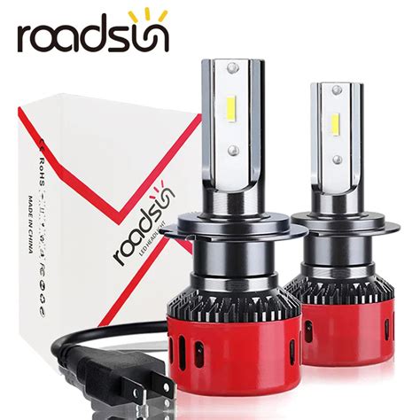 Roadsun Mini H H Led Car Headlight Bulbs H H Hb H H