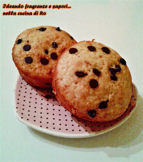 Muffins Con Gocce Di Cioccolato Ideando Fragranze E Sapori Nella