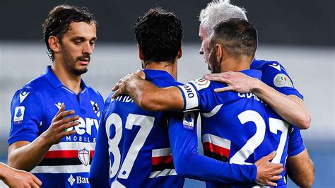 Serie A La Sampdoria Chiude Con Una Vittoria Cagliari KO