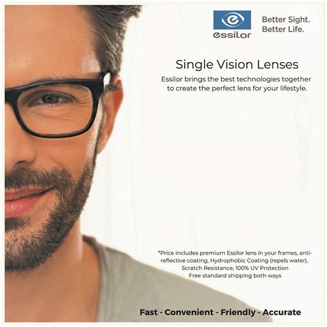 Shop Single Vision Lenses At Rx Rx